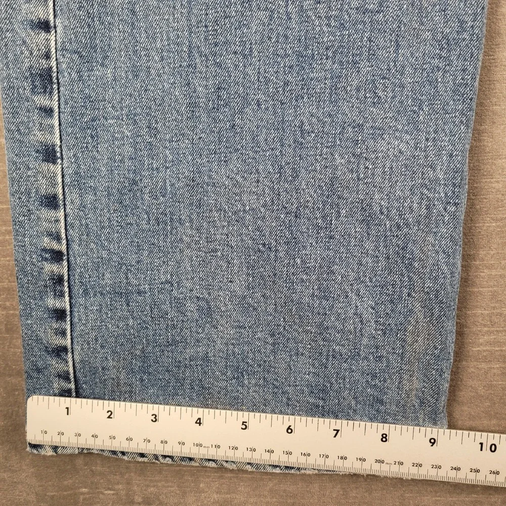 Levi's 527 Vintage 90s Denim Jeans Distressed Mens‎ Size 38 x 32 Flaw